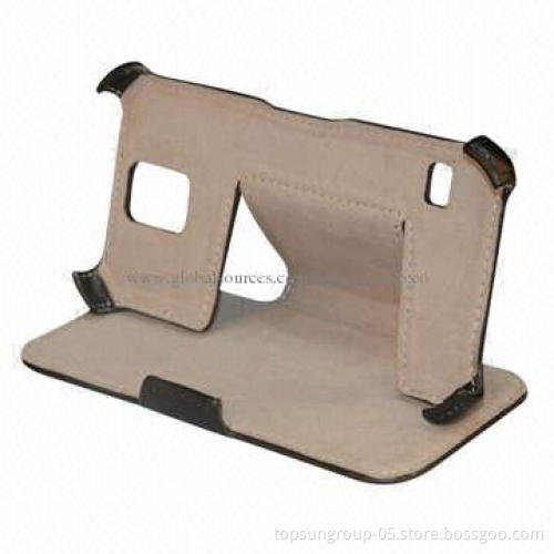 PU Leather Flip Cover for Samsung S5, Classic Hot Press Folio Stand Leather